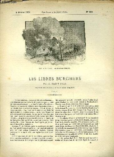 Supplement A La Revue Mame N° 331 - Les Libres Burghers (Fin) Par G. Saint-Yves, Illustrations D Alfred Paris