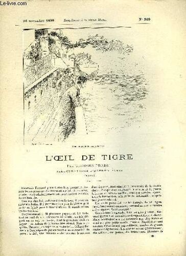 Supplement A La Revue Mame N° 269 - L Oeil De Tigre (Suite) Viii. Par Georges Pradel, Illustrations D Alfred Paris