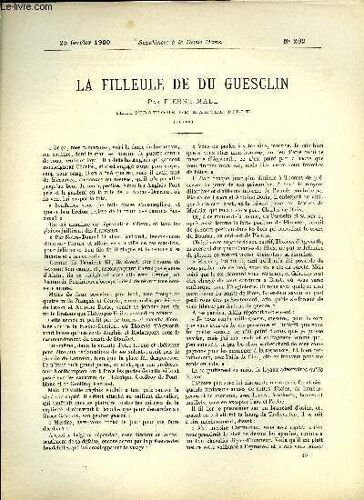 Supplement A La Revue Mame N° 282 - La Filleule De Du Guesclin (Suite) Ix. La Trève De Malestroit Par Pierre Mael, Illustrations De Marcel Pille