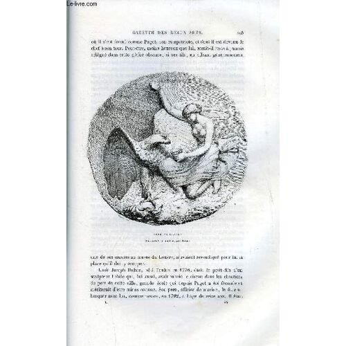 Gazette Des Beaux-Arts Tome Premier Livraison N° 6 - L Atelier D Overbeck Par Léon Lagrange, Un Nielle Non Décrit Par Ph. Burty, Le Sculpteur Hubac Par E. Saglio, L Art Au Théatre; L Opéra D(...)