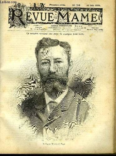 La Revue Mame N° 38 - Chronique : La Saint-Jean Par Guy Vanderquand, Les Trois Disparus Du Sirius (Suite) Par Georges Price, Eugène-Melchior De Vogué Par Louis Barron, Les Rameaux De François Par(...)