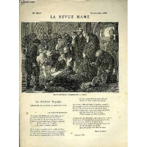 La Revue Mame N° 267 - Le Dernier Voyage (Légende De La Mort De Saint Martin) Par Henri Guerlin, Un Céphalopode Lumineux Par Henri Coupin, L Avant-Dernière Lionne Par René Bazin, Le Sort Du Soudan Par(...)