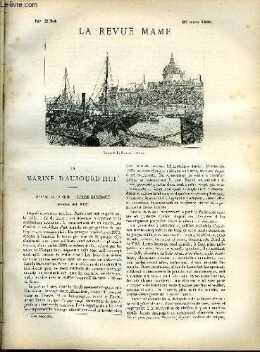 La Revue Mame N° 234 - La Marine D Aujourd Hui - Défense De La Cote - Marine Marchande (Suite Et Fin) Par Georges Contesse, La Procession Du Vendredi Saint A Méran (Tyrol) Par Auguste Marguillier, La(...)