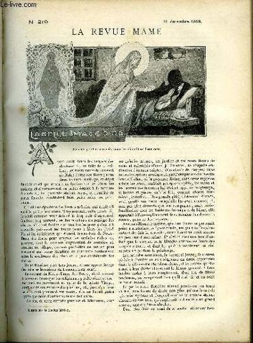 La Revue Mame N° 219 - Labelle Image D Or Par Guy Chantepleure, Les Briseurs De Calvaires Par Théodore Botrel, La Marine D Aujourd Hui - Nos Grands Cuirassés Par Georges Contesse, Comment Les Fleurs(...)