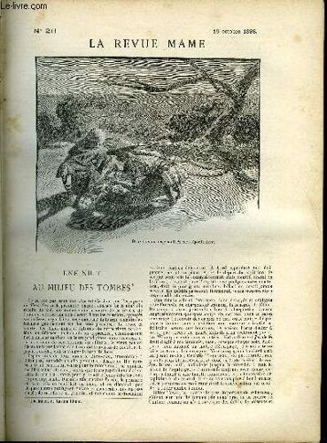La Revue Mame N° 211 - Une Nuit Au Milieu Des Tombes Par Harold, Au Tonkin, Un Faussaire, Chronique Par Henry Frichet, Rome, La Vallée Fumante (Suite) Par Léo Claretie, Le Mois Scientifique - L(...)