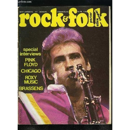 Rock & Folk N° 72 - Guitare A Dadi Par Marcel Dadi, Hamster Jovial, Télégrammes Par Jacques Chabiron, Phlo & Eddie Par Daniel Vermeille, Cinéma Par François Jouffra, Sigma 8 Par Philippe Koechlin, Mc(...)