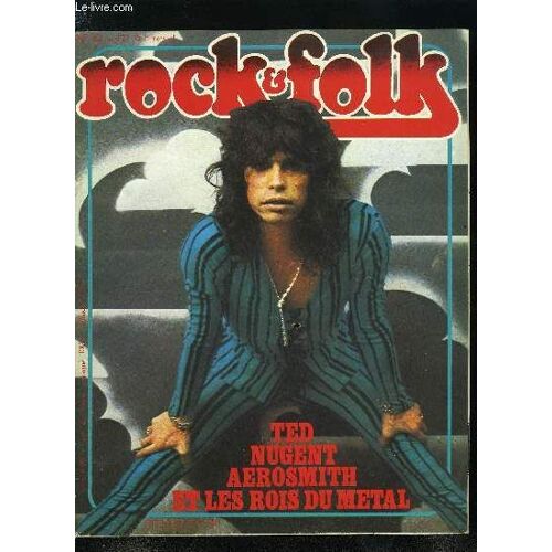 Rock & Folk N° 123 - Albert Marcoeur Par Jean Marc Bailleux, Stevie Wonder Par François Ducray, Ted Nugent Par Philippe Manoeuvre, Heavy Metal Par Benoit Feller, Doc Watson Par Jacques Vassal, Jerry(...)