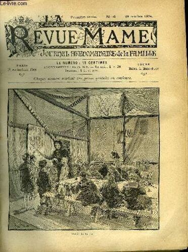 La Revue Mame N° 4 - Trémor Aux Mains Rouges Ii (Suite) Par Henry De Brisay, La Petite Bête Par Jacques Normand, La Guerre De Chine Et Les Faux Cheveux Par Paul Bory, Souvenirs D Enfant -Iii Diane(...)