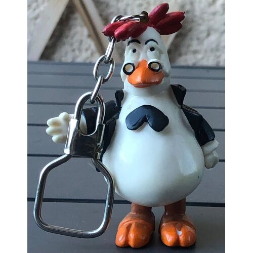 Figurine Ambroise Pagot 1987, Porte Clé, Calimero, Dessin Animé, Vintage