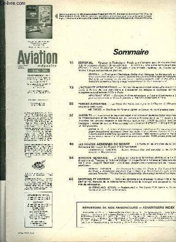 Aviation Magazine International N° 619 - Finance Et Technique - Plutot Que D Adopter Pour La Société Aérospatiale Le Système Conseil De Surveillance - Directoire, Une Autre Formule Eut Été Plus(...)