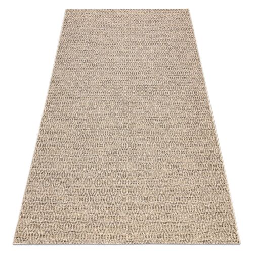 120x170 Cm Tapis Sizal Boho 46208051 Nid D'abeille Beige