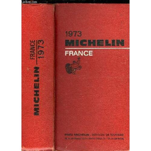 Guide Michelin France 1973