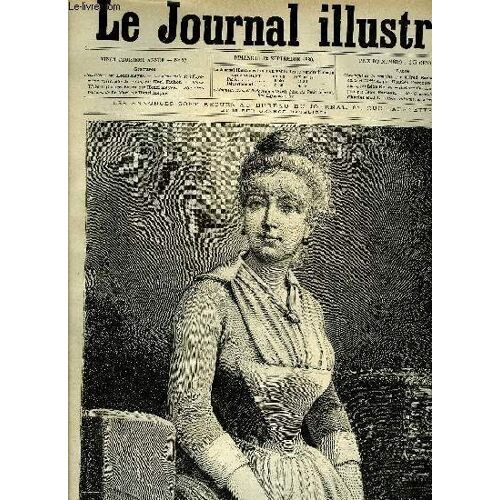 Le Journal Illustre N° 37 - L Écaillière Par Henri Meyer, Vue D Ensemble De L Exposition Universelle De 1889 Par Karl Fichot, Blaise Thiberte Par Henri Meyer, Histoire D Un Sauveteur (Fin) Par Jean(...)