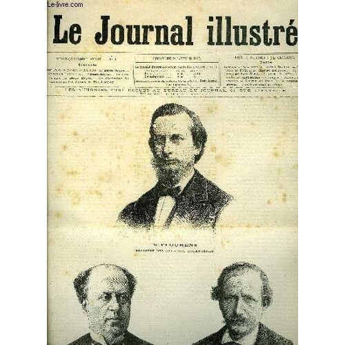 Le Journal Illustre N° 2 - Beaux Arts Et Théatre Par Charles Darcours, Le Drame De Vilbon (Suite) Par Jules Hoche, Chronique Du Palais Par Chicaneau, Courriers Des Modes Par La Comtesse De Béran