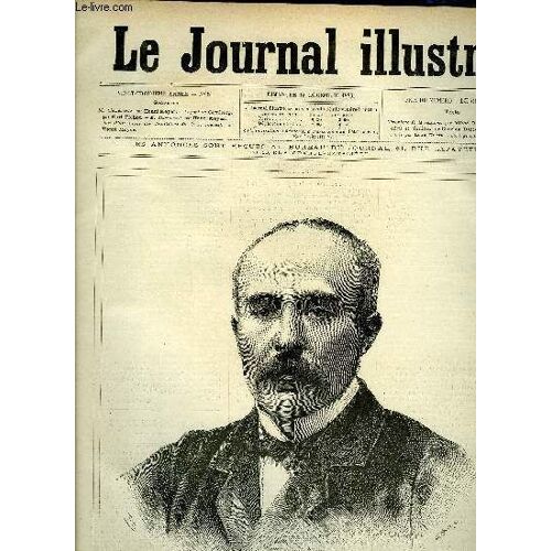 Le Journal Illustre N° 51 - M. Clémenceau Par Henri Meyer, Le Port De Cherbourg Par Karl Fichot, M. Massicault Par Henri Meyer, Nos Illustrations Des Feuilletons Du Petit Journal Par Henri Meyer, Nos(...)