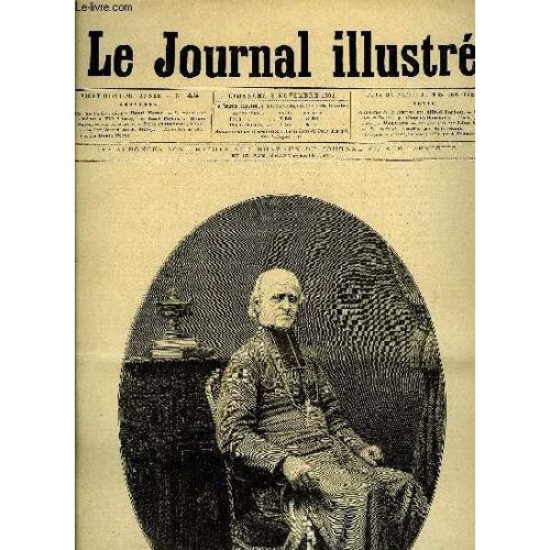 Le Journal Illustre N° 45 - Mgr Gouthe-Soulard Par Henri Meyer, Le Monument Gambetta A Ville-D Avray Par Karl Fichot Et Henri Meyer, L Accident De Moirans Par Henri Meyer, Le Portrait Par Boiserrant(...)