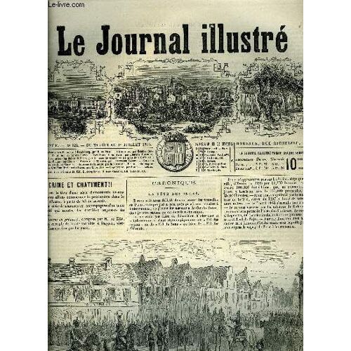 Le Journal Illustre N° 124 - Les Prussiens A Rendsburg Par H. De Hem, Brignoles Par Jacques Bonus, Les Eaux Et Les Bains Par Auguste Villemot, Les Inscriptions Lapidaires De Paris Par Charles(...)