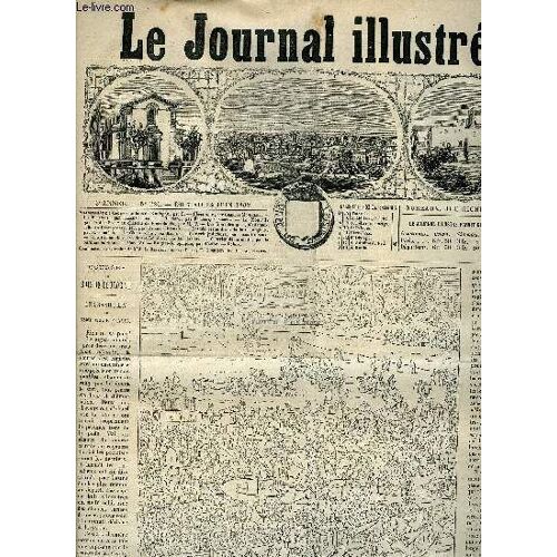 Le Journal Illustre N° 226 - Courses Au Bois De Boulogne Par C, Le Beausset Par Jacques Bonus, La Nouvelle Galerie Des Preux Au Chateau De Pierrefonds Par M.V, Les Honnêtes Gens, Mademoiselle De(...)