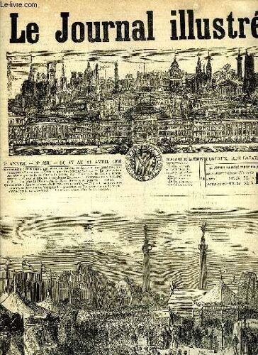 Le Journal Illustre N° 323 - La Foire Aux Jambons Par Alexandre Boullier, La Fabrication Des Tabacs Par A.B, Gabrielle (Suite) Par Le Marquis De Valori Rustichelli, Costumes Nouveau Par C.D, Les Fêtes(...)