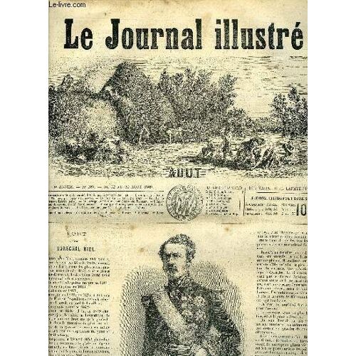 Le Journal Illustre N° 289 - Mort Du Maréchal Niel Par Alexandre Boullier, La Fête Du 15 Aout Par Noly, Yorick Par Etienne Enault, Le Barrage De L Escaut Par Alexandre Boullier, L Egorgeur De Tyrans(...)