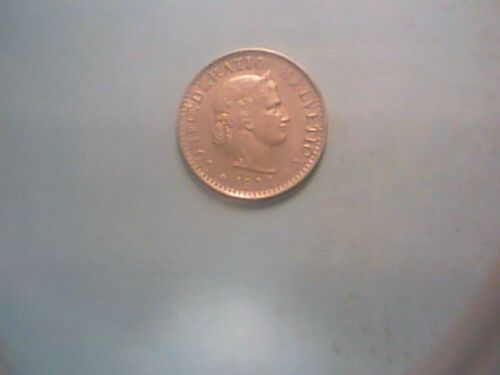 Suisse,20 Centimes 1944 B