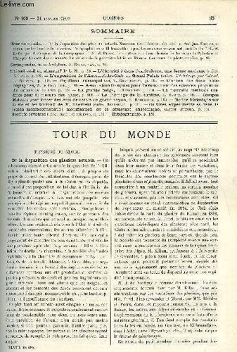 Le Cosmos - Revue Des Sciences Et De Leurs Applications N° 939 - De La Disparition Des Glaciers Actuels, Nouveau Tremblement De Terre A Andijan, Une Expérience Sur Les Limites De La Vision(...)