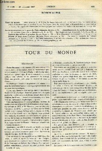 Le Cosmos - Revue Des Sciences Et De Leurs Applications N° 1196 - Jules Janssen, Lord Kelvin, Le Lancer International Des Ballons-Sondes, La Foudre Et Les Arbres, L Électricité Par Les Moulins A Vent(...)