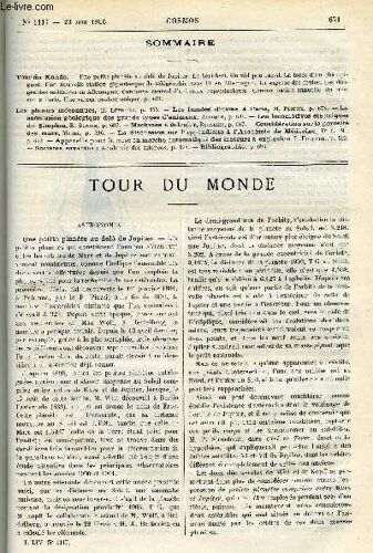 Le Cosmos - Revue Des Sciences Et De Leurs Applications N° 1117 - Une Petite Planète Au Dela De Jupiter, Le Béri-Béri, Un Nid Peu Banal, La Force D Un Champignon, Une Nouvelle Station Gigantesque De(...)