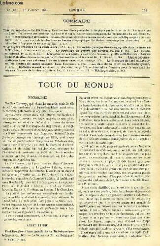 Le Cosmos - Revue Des Sciences Et De Leurs Applications N° 560 - Le Bon Larrey, Fertilisation D Une Partie De La Belgique Par Le Limon Du Nil, Le Prix D Une Épidémie, Traitement Des Brulures Par L(...)