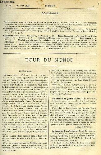Le Cosmos - Revue Des Sciences Et De Leurs Applications N° 550 - Chien Et Chat, Un Brochet De Quatre Siècles, La Durée De L Incubation De L Oeuf Du Coucou, Les Suicides En France, Mortalité Dans Les(...)