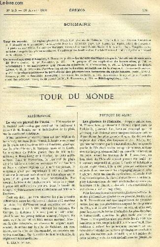 Le Cosmos - Revue Des Sciences Et De Leurs Applications N° 599 - Le Régime Pluvial De L Asie, Les Glaciers De L Islande, L Ile De Robinson Crusoé, Variations De L Intensité De La Pesanteur, La(...)