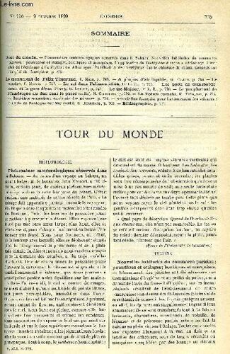 Le Cosmos - Revue Des Sciences Et De Leurs Applications N° 776 - Phénomènes Météorologiques Observés Dans Le Sahara, Nouvelles Habitudes Du Commerce Parisien : Poussières Et Étalages, Boutiques Et(...)