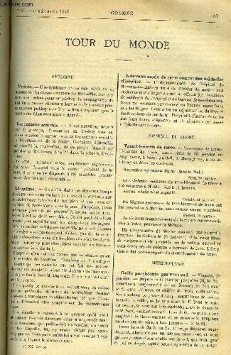 Le Cosmos - Revue Des Sciences Et De Leurs Applications N° 54 - Variole, Les Enfants Assistés, L Hopéine, Nouveau Mode De Recrutement Des Médecins D Hopital, Tremblements, Gelée Persistante Par Vent(...)