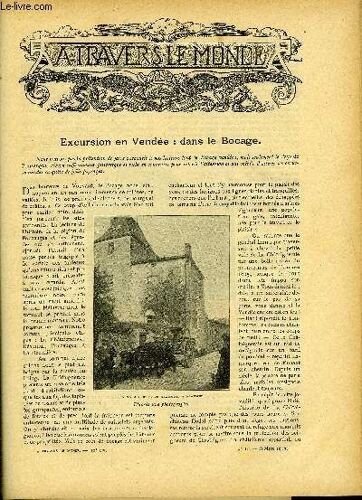 A Travers Le Monde N° 10 - Excursion En Vendée : Dans Le Bocage, Le Chemin De Fer De La Cote D Ivoire, La Crise Japonaise -Conflit Entre Les Tendances Anciennes Et Les Nouvelles, Contingents D(...)