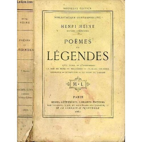 Poemes Et Legendes