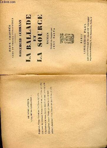 La Ballade Et La Source