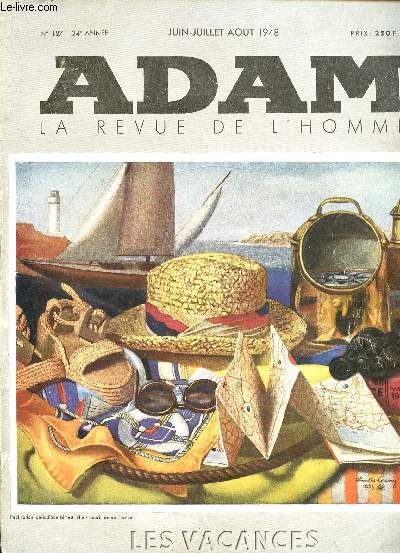 Adam La Revue De L Homme pas cher - Meilleures offres neuf