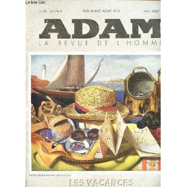ADAM: La revue de l'homme 1956年3月号 洋書 Adam La Revue De L Homme pas cher - Meilleures offres neuf