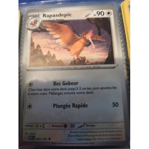 Peu Commune - Pokemon - 151 - Rapasdepic 22/165