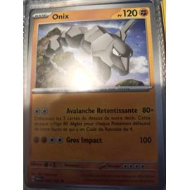 Peu Commune - Pokemon - 151 - Onix 95/165