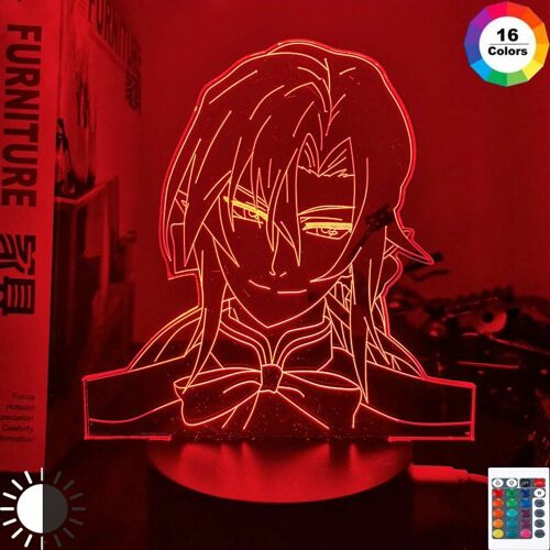 Lumière Led 3d Seraph Du Bout, Pour La Décoration De La Maison, Cadeau D'anniversaire, Manga, Veilleuse Tactile 3d