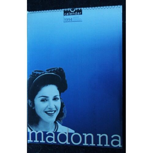 Madonna Calendar Calendrier 1994