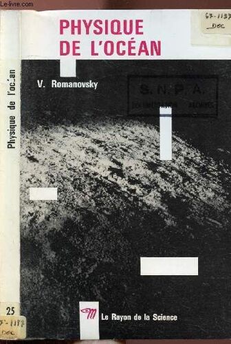Physique De L Ocean - Collection Le Rayon De La Science N°25