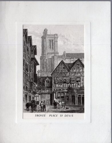 Carte Postale De Troyes (Aube) Place Saint-Denis
