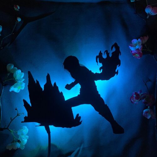 Lampe Murale À Motif My Hero Academia Shoto, Luminaire Décoratif D'intérieur, Veilleuse Pour Chambre À Coucher, Mha Shoto Todoroki