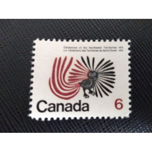 Timbre Canada Yt 426 Centenaire Des Territoires Du Nord-Ouest 1970 ( 111207 )