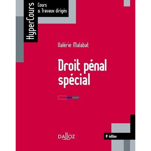 Droit Pénal Spécial