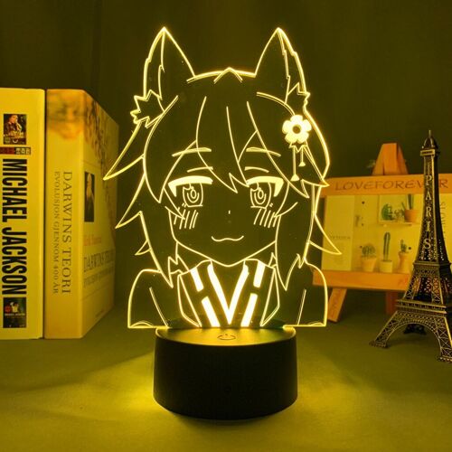The Helpful Fox Senko San Led Light For Kids Bedroom Decoration Birthday Gift Room Decor 3d Lamp Sewayaki Kitsune No Senko San