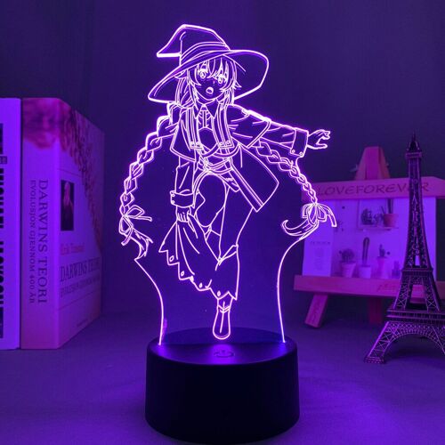 Anime Lamp Jobless Reincarnation Nightlight For Bedroom Decor Birthday Gift Mushoku Tensei Roxy Migurdia Led Night Light