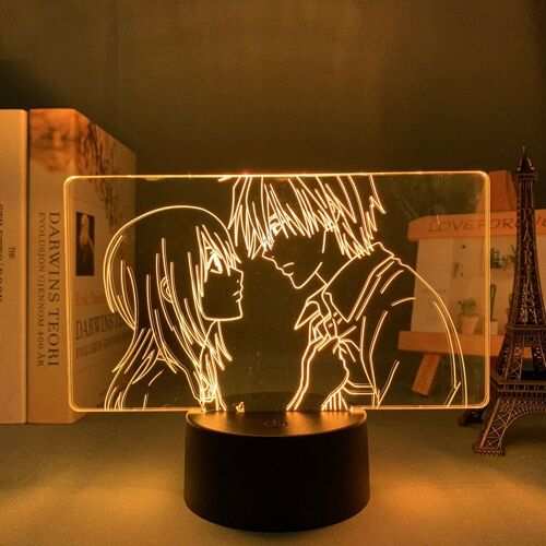 Lampe Led 3d Pour Chambre D'enfant, Veilleuse Pour Décoration, Cadeau D'anniversaire, Lampe De Bureau, Manga